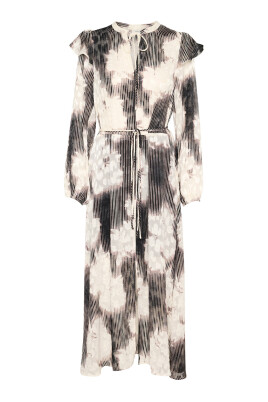 floral-long-dress-with-v-neck