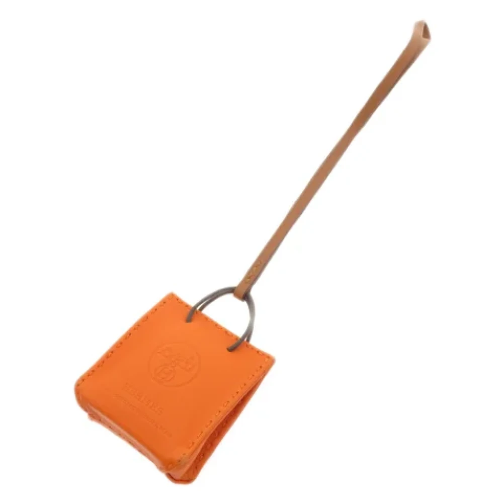 Hermès Vintage Pre-owned Fabric key-holders Orange Dames