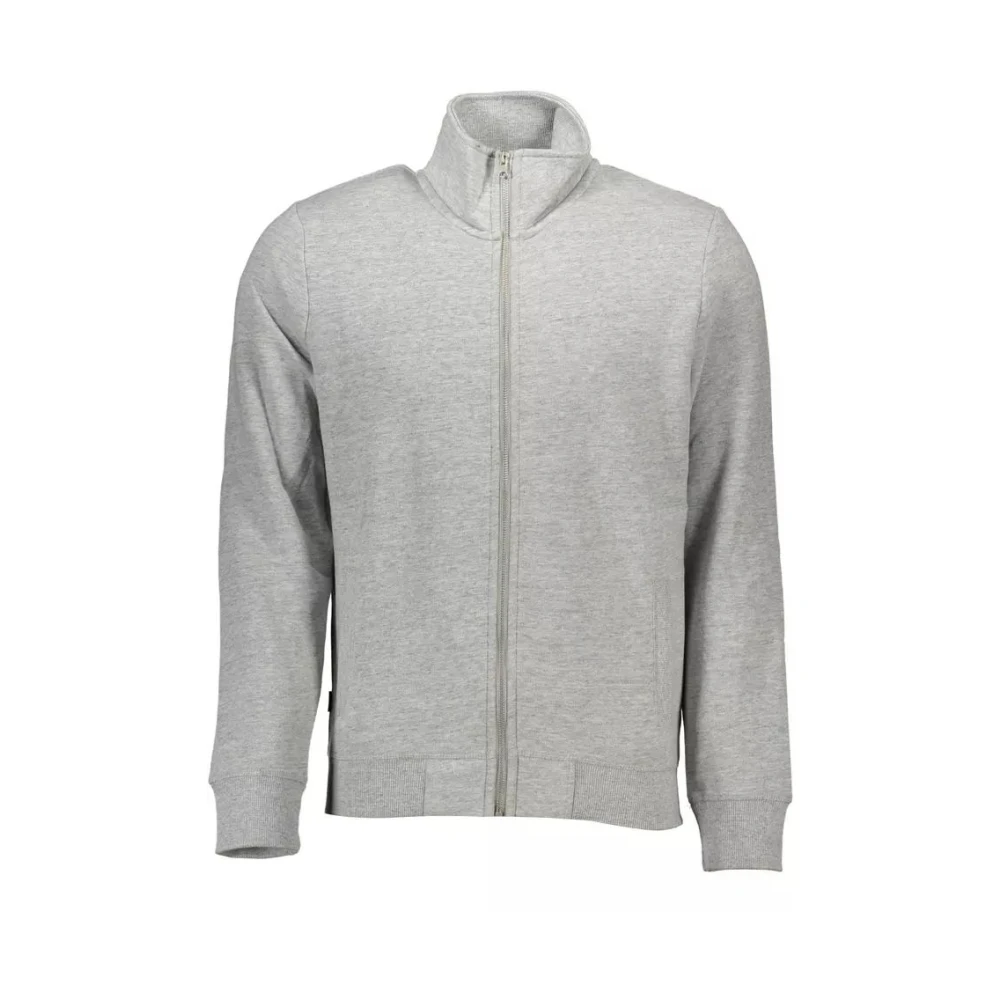 Superdry Men's Gray Zip-Up Sweatshirt With Pockets - Zip-Throughs - 2XL - Sweatshirts & Hoodies