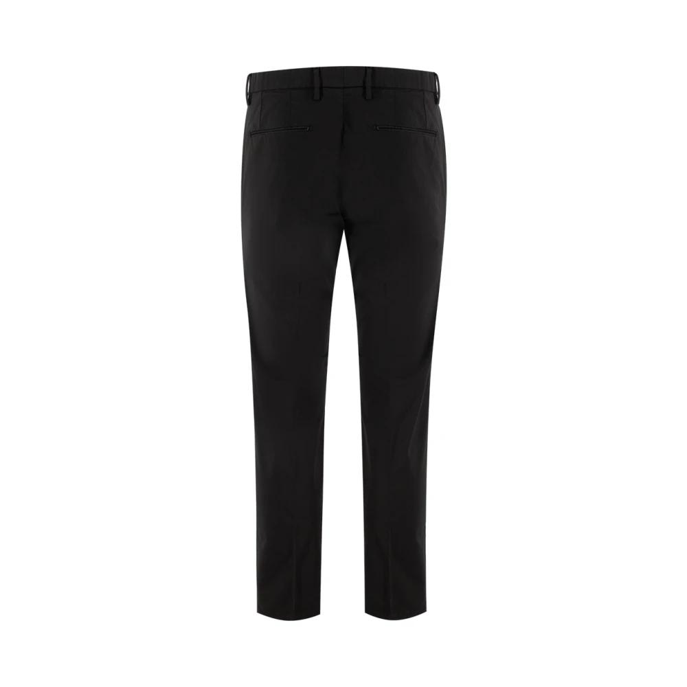 Michael Coal Slim Fit Katoenen Broek Black Heren