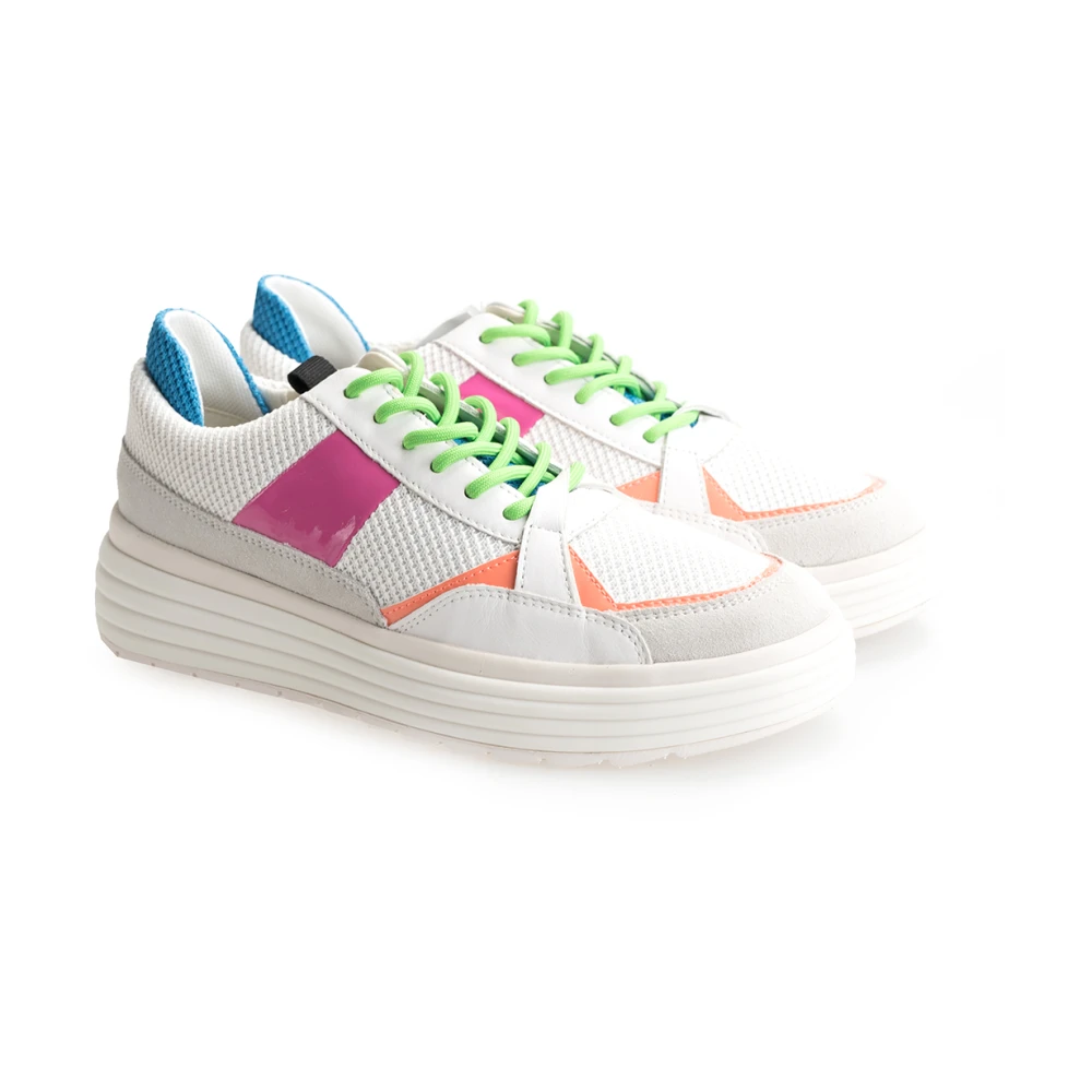 Geox Sneakers phaolae Dames Schoenen Wit