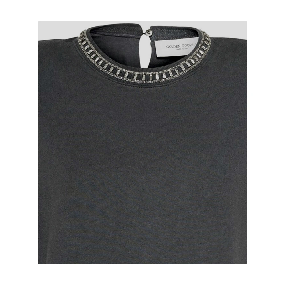 Golden Goose Katoenen Top zonder Mouwen Gray Dames