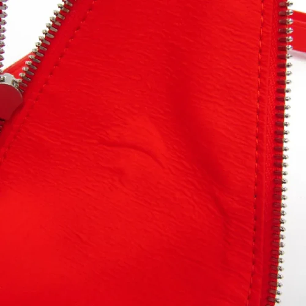 Bottega Veneta Vintage Pre-owned Leather clutches Red Dames