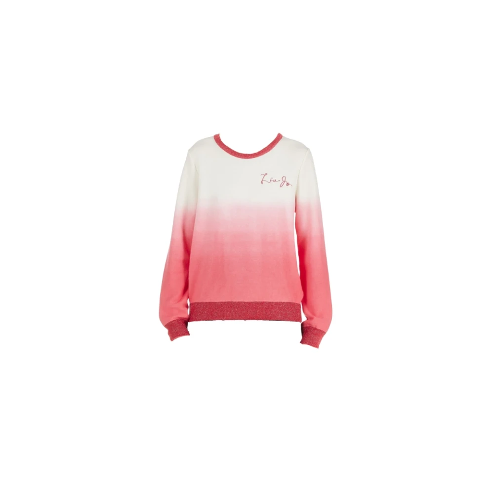 Liu Jo Crewneck Sweatshirt Pink Dames