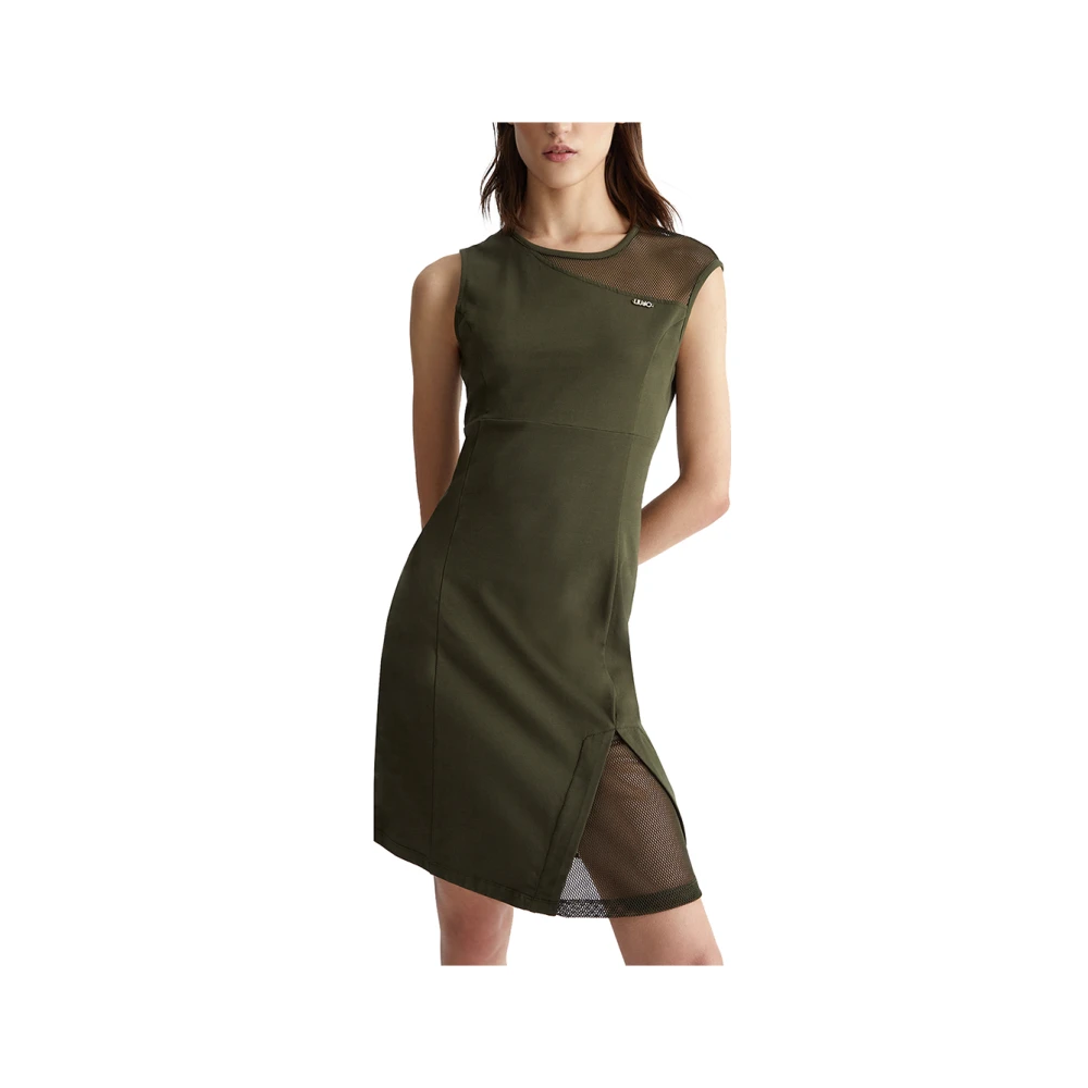 Liu Jo Groene Jurk Verfijnd en Elegant Green Dames