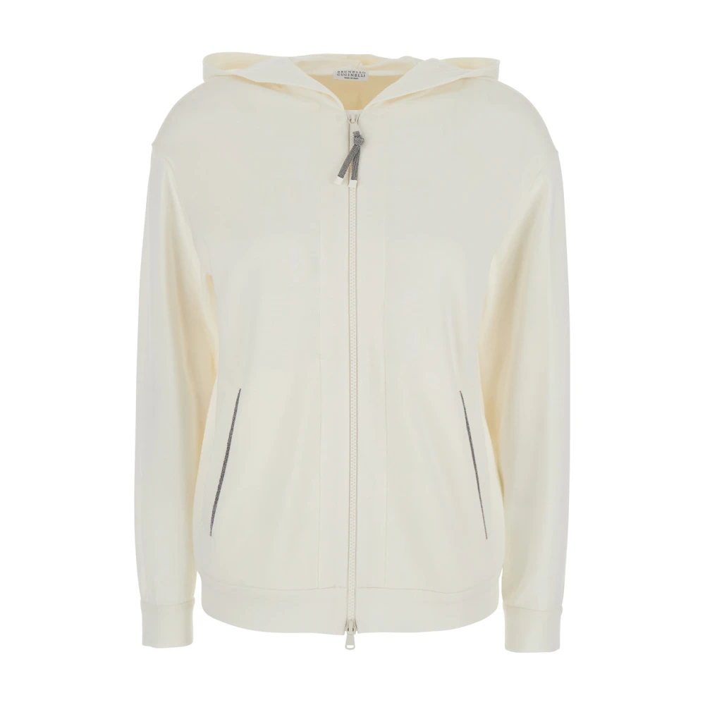 Sweatshirts & Hoodies > Zip-throughs - - Brunello Cucinelli - Modalova