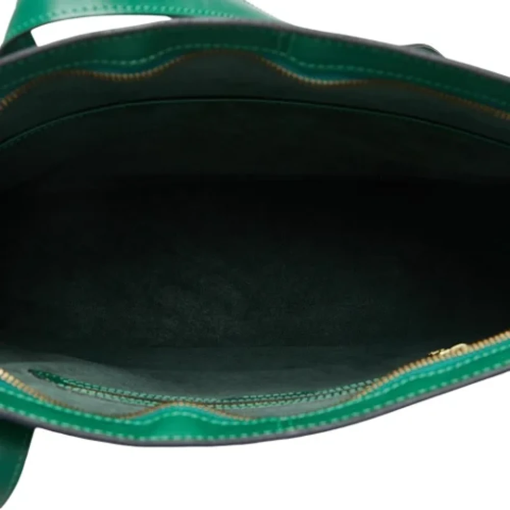 Louis Vuitton Vintage Pre-owned Leather totes Green Dames