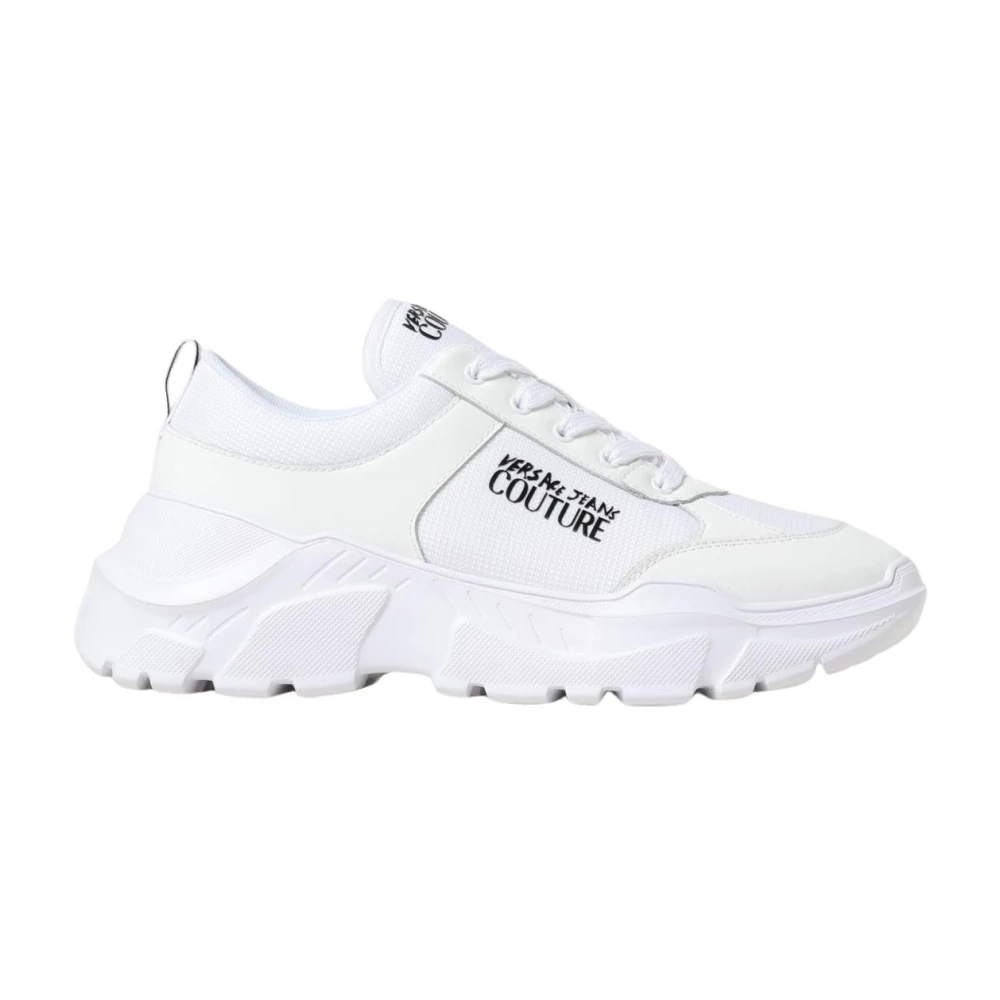 Versace Jeans Couture Women's White Chain Reaction Lowtop Sneaker