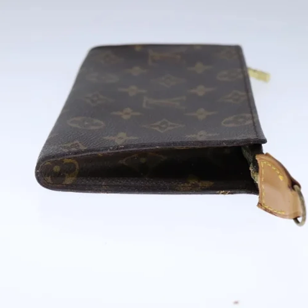 Louis Vuitton Vintage Pre-owned Canvas pouches Brown Dames