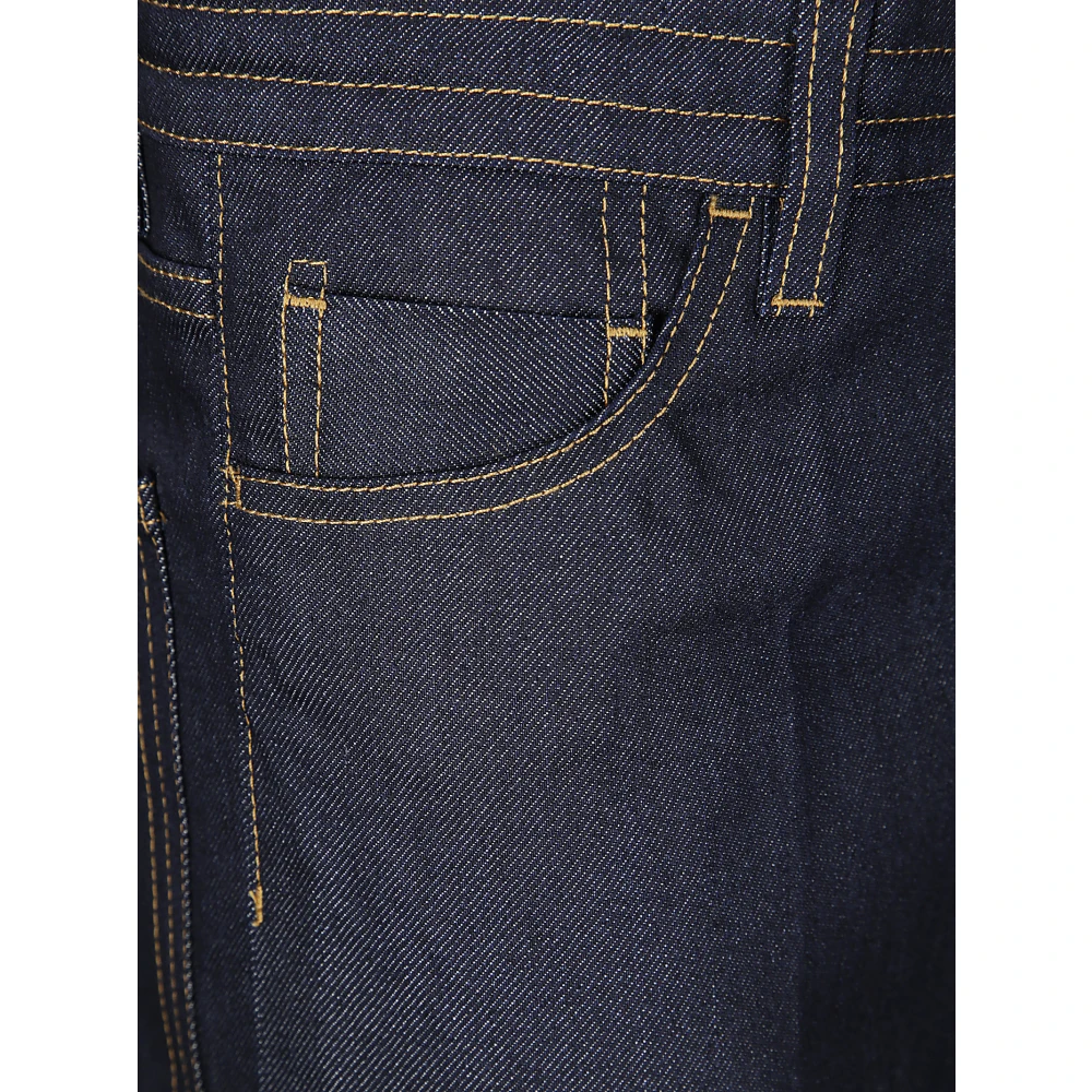 Setchu Denim Cropped Jeans Blue Dames