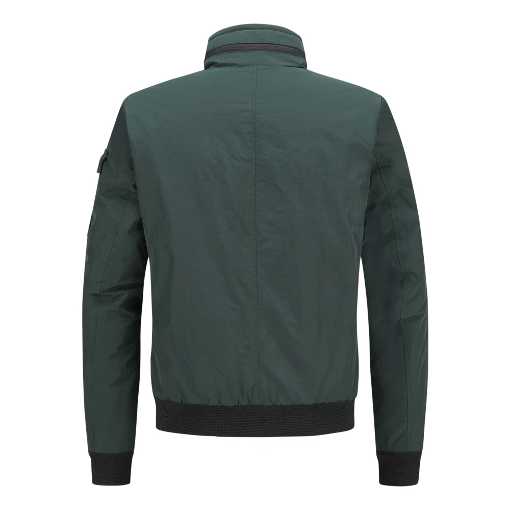 Milestone Gewatteerde lichtgewicht blouson jas Green Heren