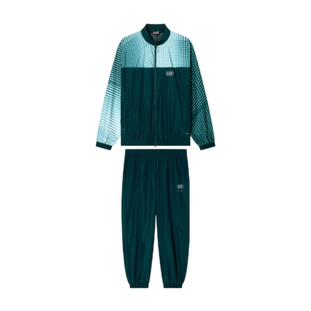 Emporio Armani Ea7 Mannelijk Blauw Ventus Tracksuit