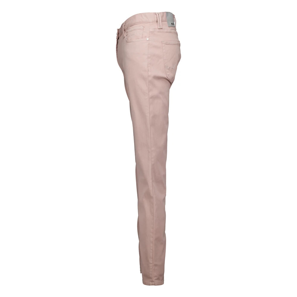 Alberto Oud Rose Jeans Beige Heren