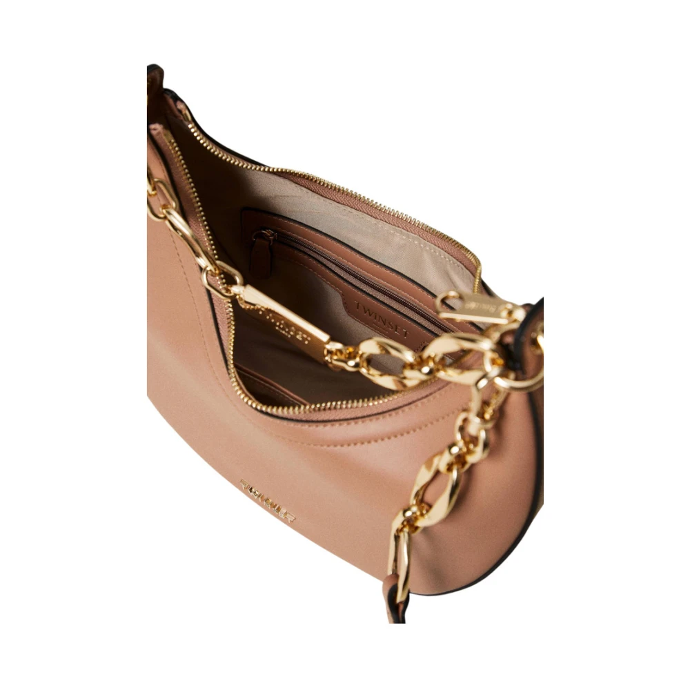 Twinset Schoudertas in Trendy Stijl Brown Dames