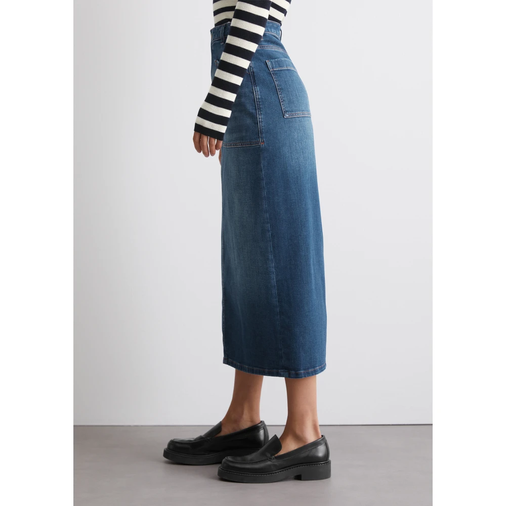 Marc O'Polo Gewone spijkerrok Blue Dames