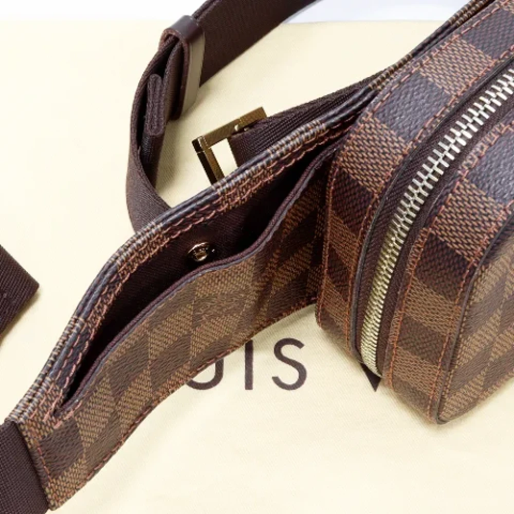 Louis Vuitton Vintage Pre-owned Canvas shoulder-bags Brown Heren