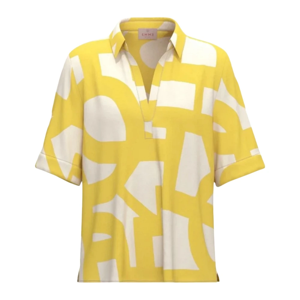 Emme Di Marella Donna Giallo Top, 2XL, New,