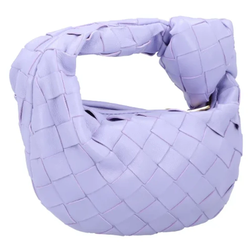 Bottega Veneta Leather handbags Purple Dames