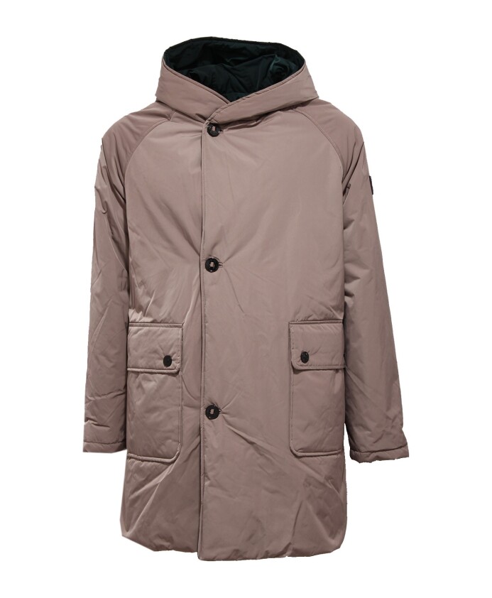veste-reversible-taupe-vert-fonce