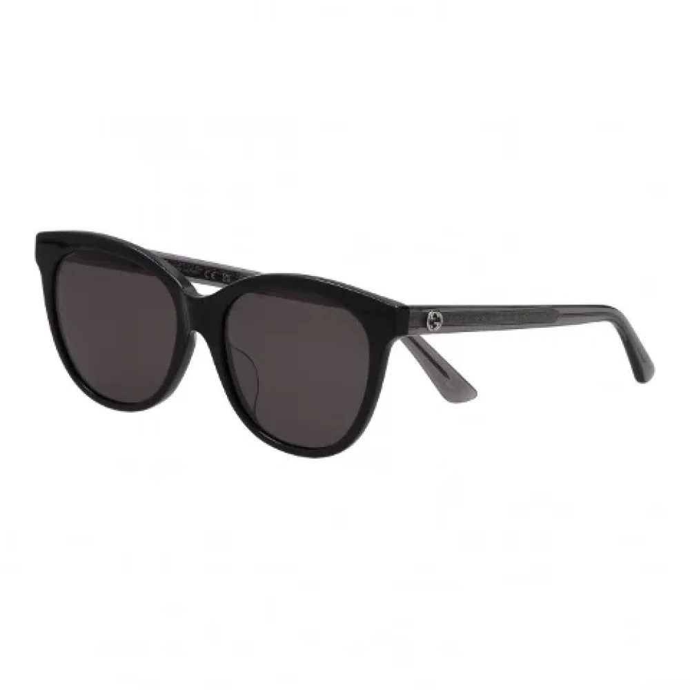 Gucci Vintage Pre-owned Fabric sunglasses Black Dames