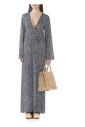 robe-a-pois-col-en-v