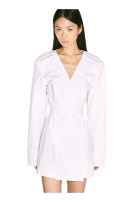 robe-chemise-en-popeline-de-coton