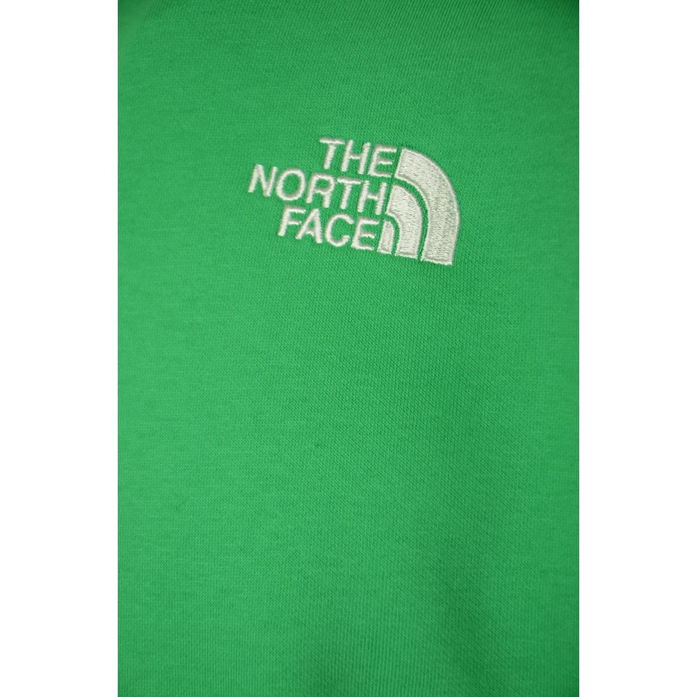The North Face Essential Hoodie Sweaters Green Heren