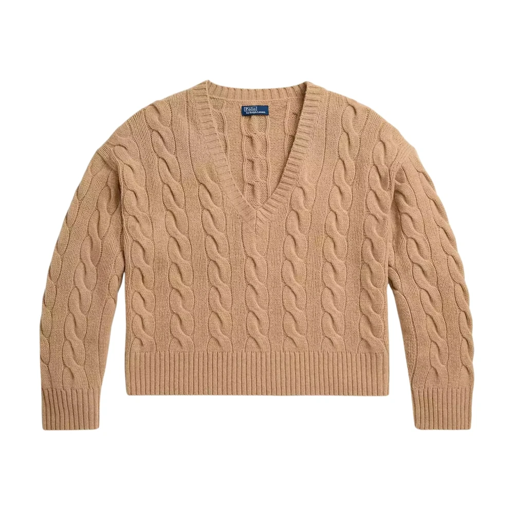 Ralph Lauren Beige wollen trui Beige Dames