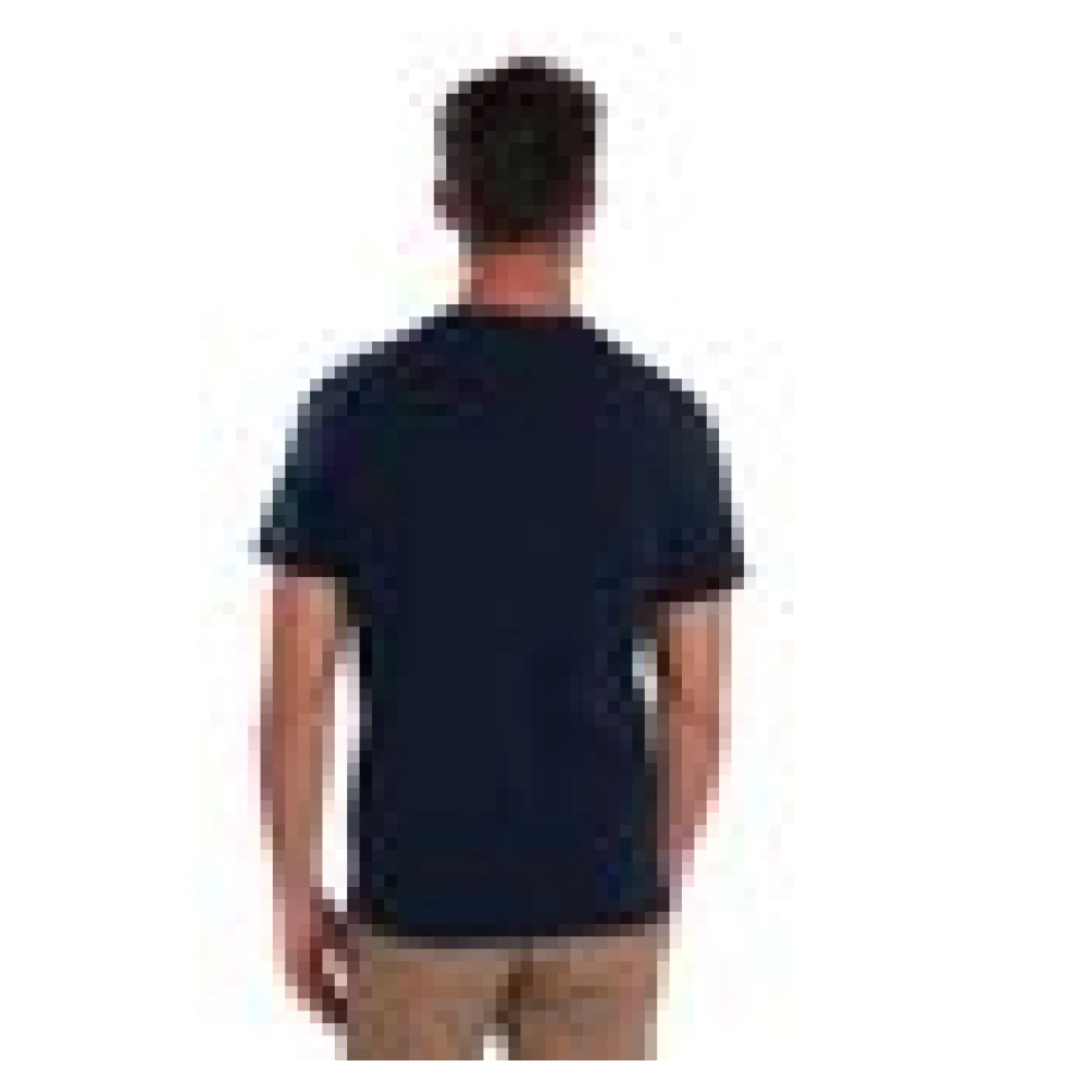 Barbour Sports T-Shirt in Navy Blue Heren