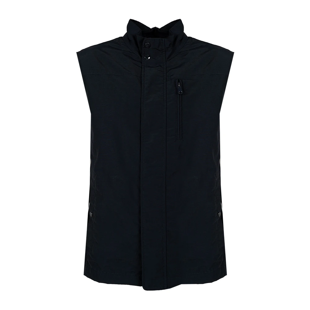 Geox Herr Blå Jackor L, Bomull, Väst