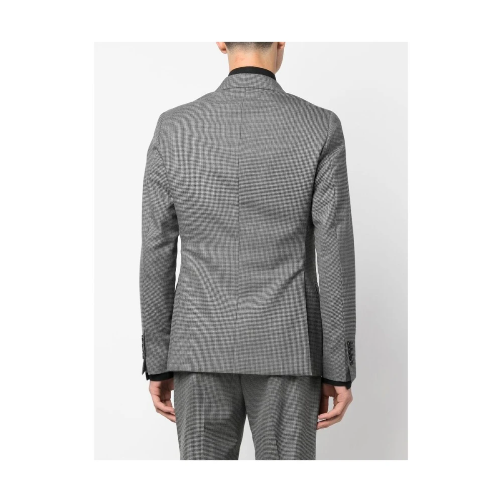 Reveres 1949 Geruite Dubbelrij Blazer Multicolor Heren