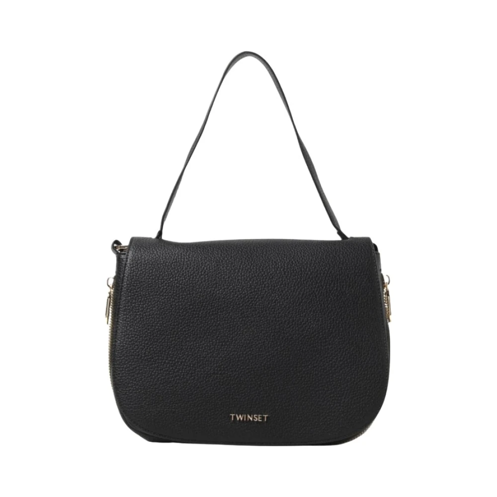 Twinset Zwarte tassen voor stijlvolle outfits Black Dames