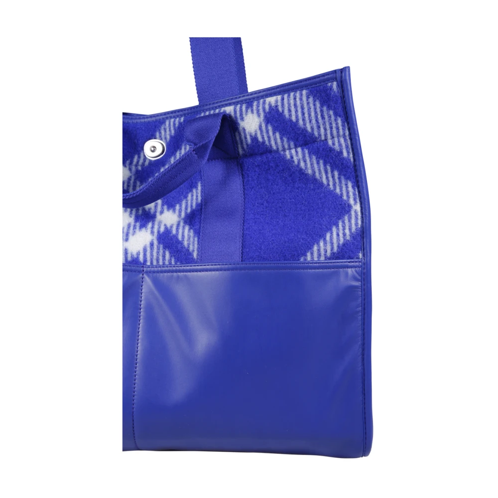 Burberry Knight Zak Tote Tas Blue Unisex