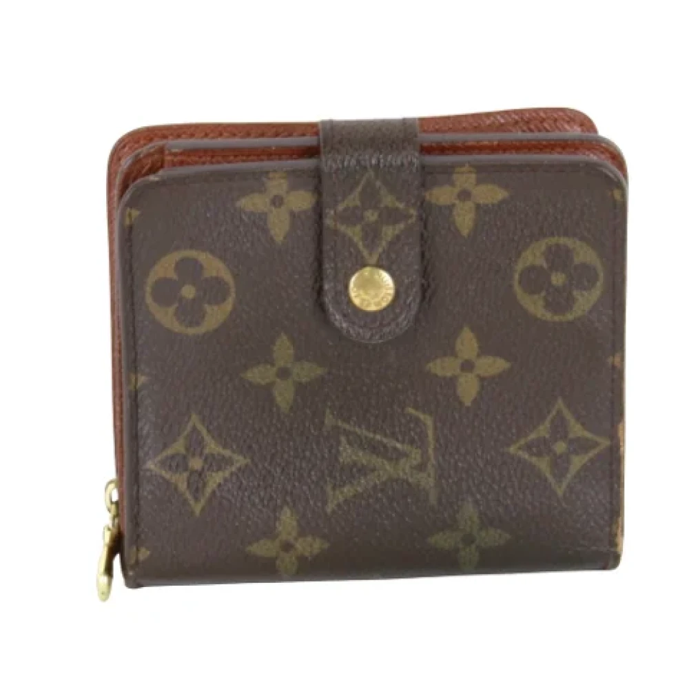 Louis Vuitton Vintage Pre-owned Canvas wallets Brown Dames