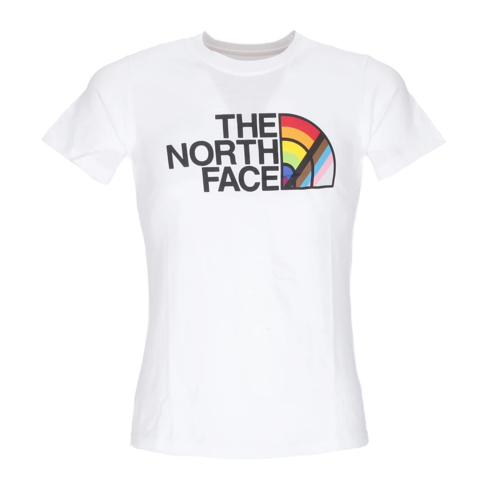 The North Face Regenboog Trots Tee Wit T-Shirt White Dames