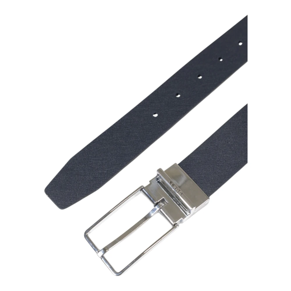 Guess Leren Riemen Collectie Lente Zomer Black Heren