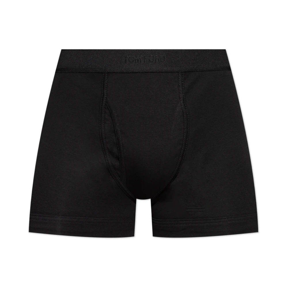 Tom Ford Uomo Nero - Boxer Con Logo - Underwear - M