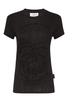 T-Shirt Rund Hals SKULL