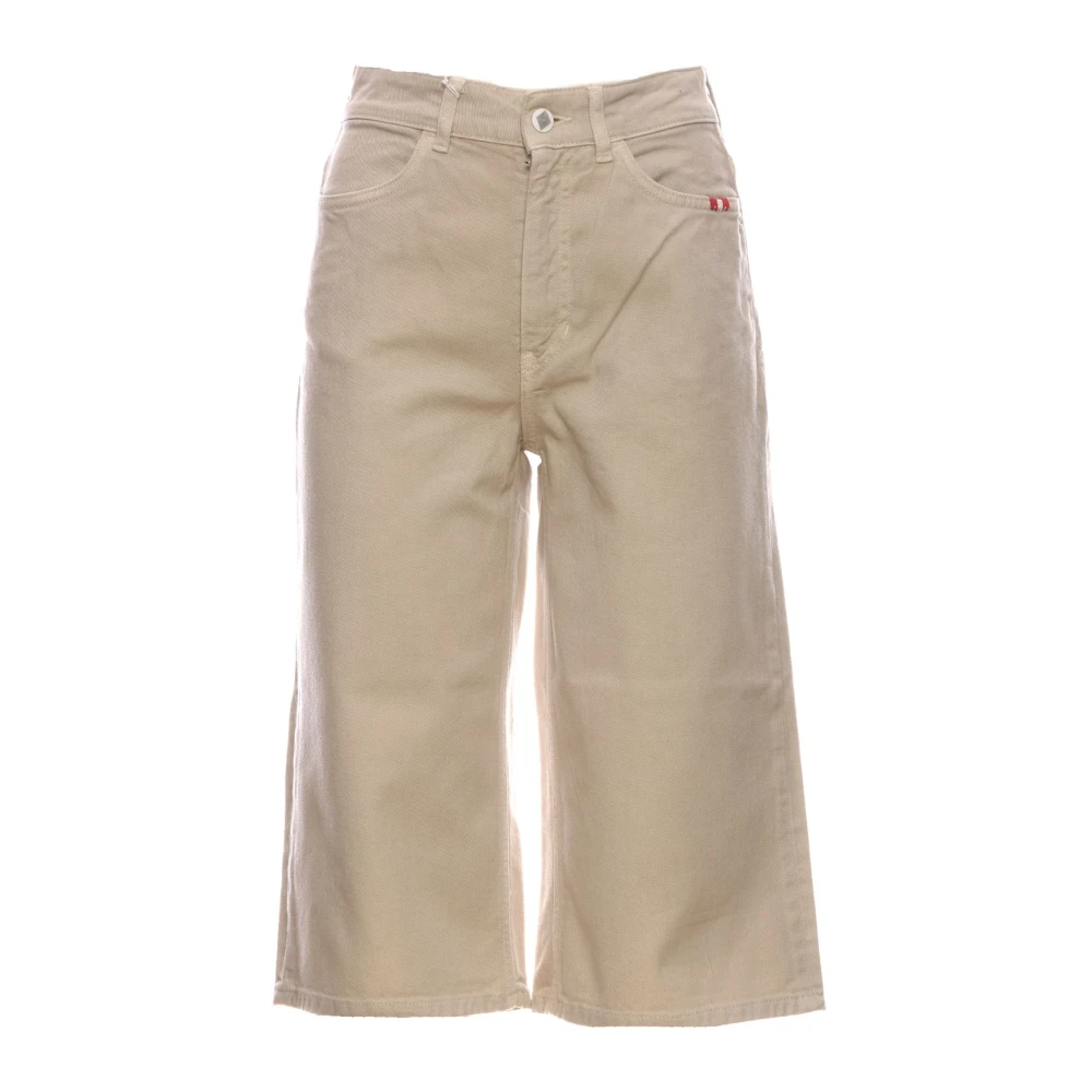 Amish Gray Long Shorts - Female - Bermudas - W25 - Shorts