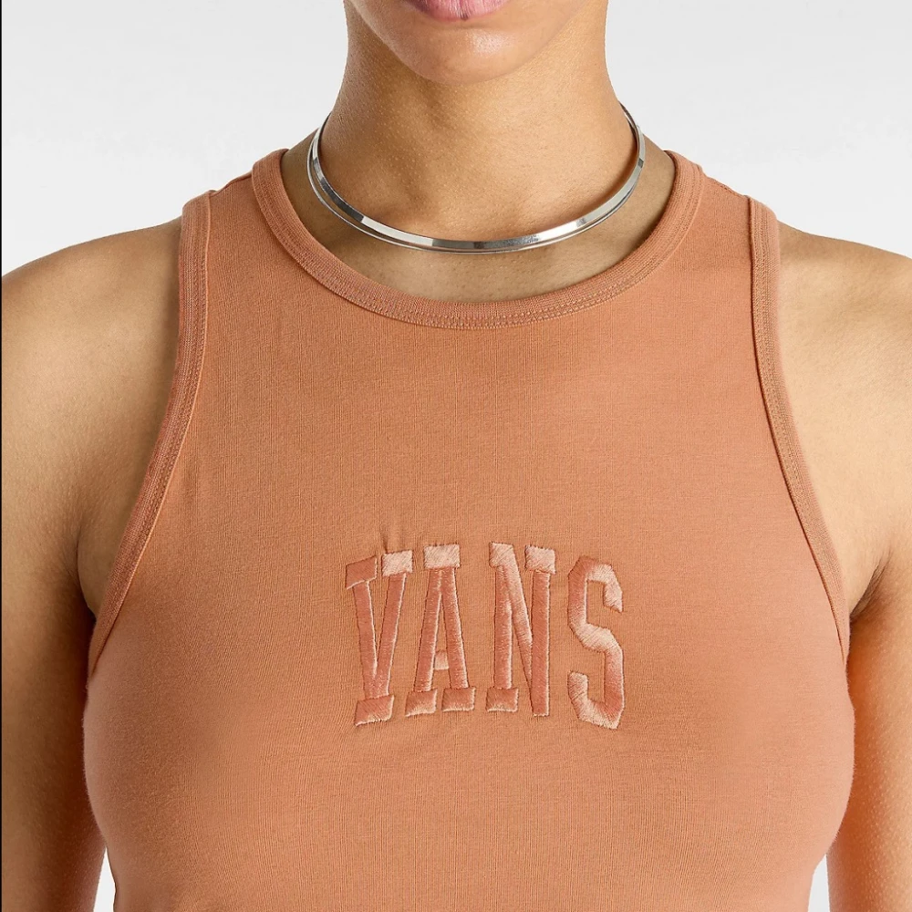 Vans Varsity Racer Tank Top Orange Dames