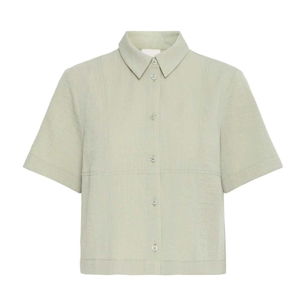 Ichi Donna Verde Camicia Da Ullani - Immagine 2