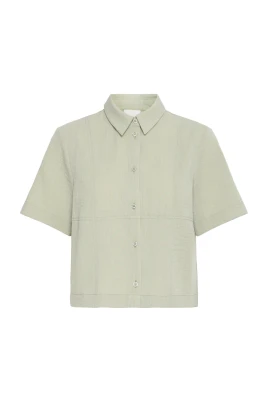 Stilren Blus med Korta ärmar