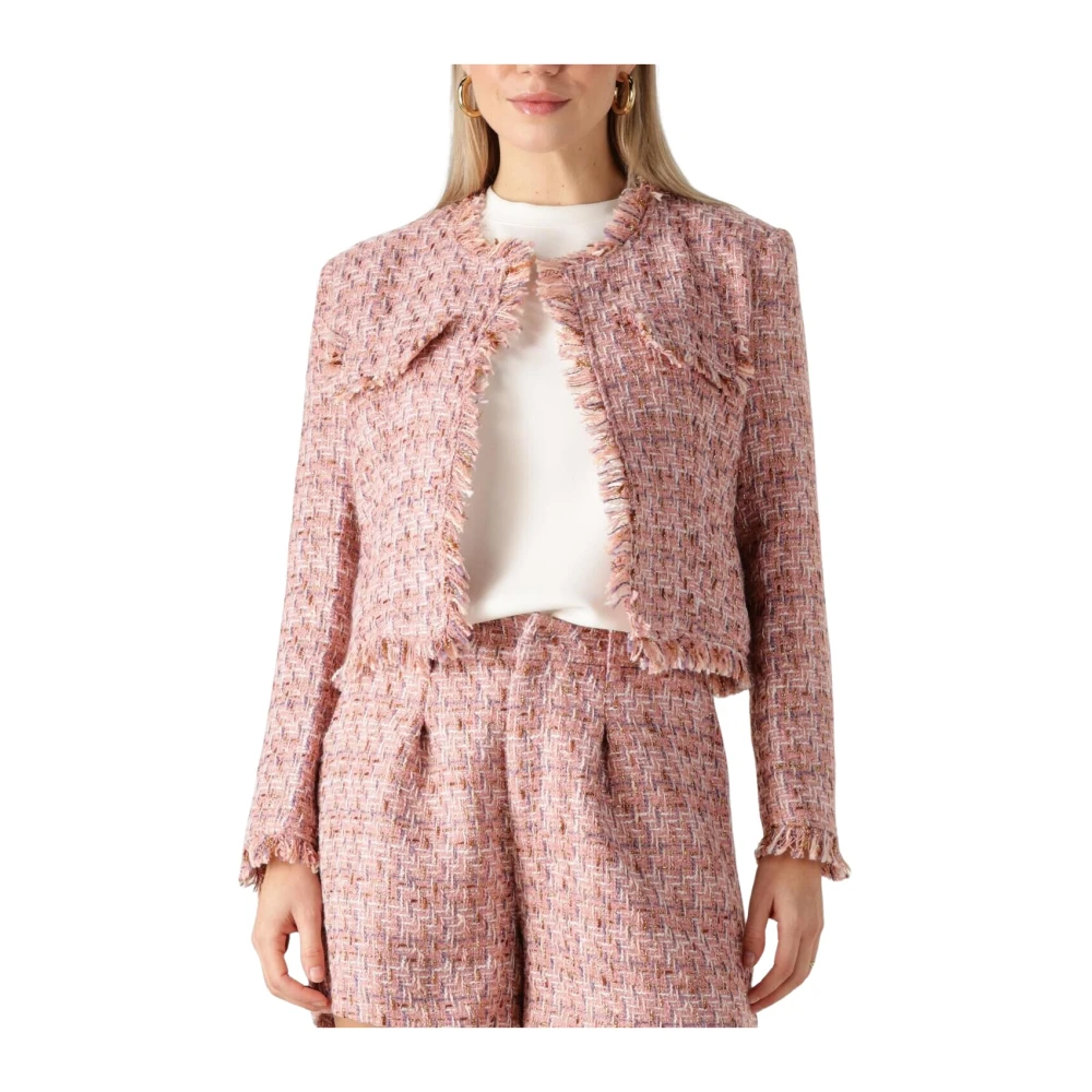 Notre-v Elegante Roze Blazer Fabiana Stijl Pink Dames