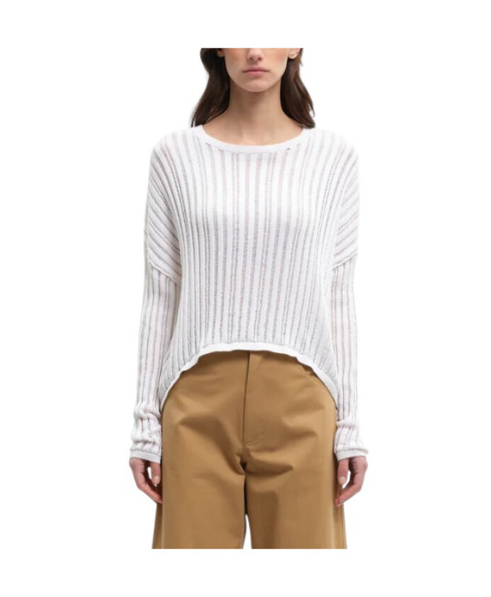 haut-en-maille-blanc-a-manches-longues
