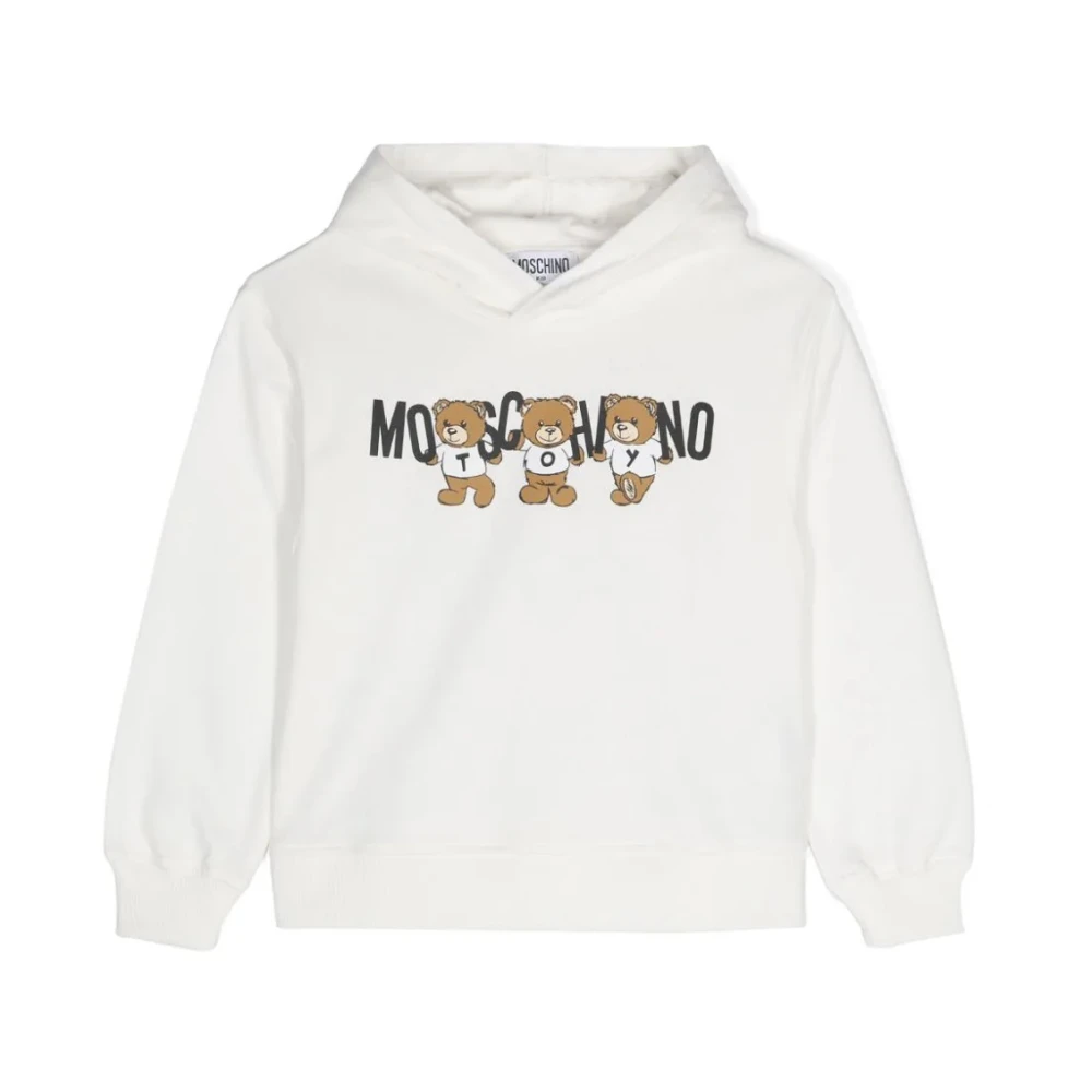 Moschino Barn Hoodie Sweatshirt White, Unisex