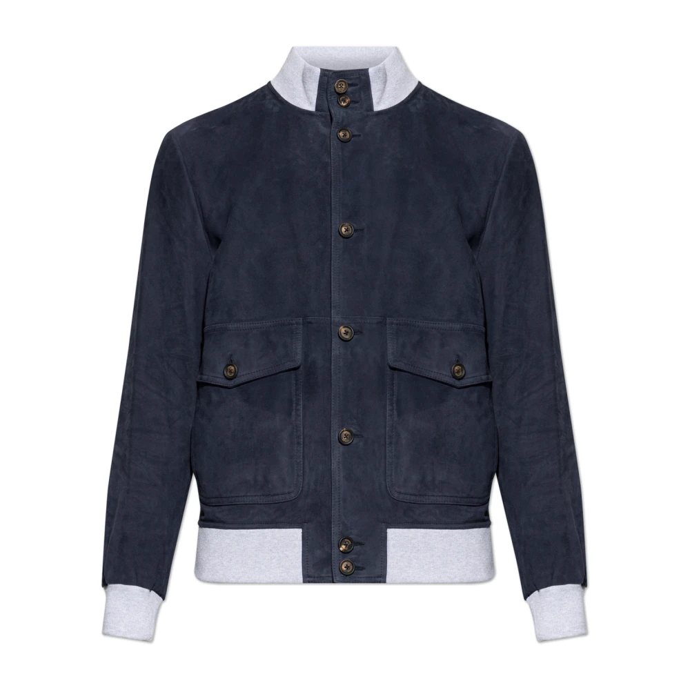 Eleventy Hombre Azul Chaquetas, Talla: M