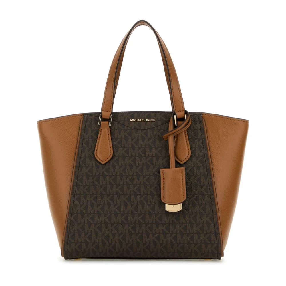 Michael Kors Taryn Bedrukte Canvas Handtas Multicolor Dames