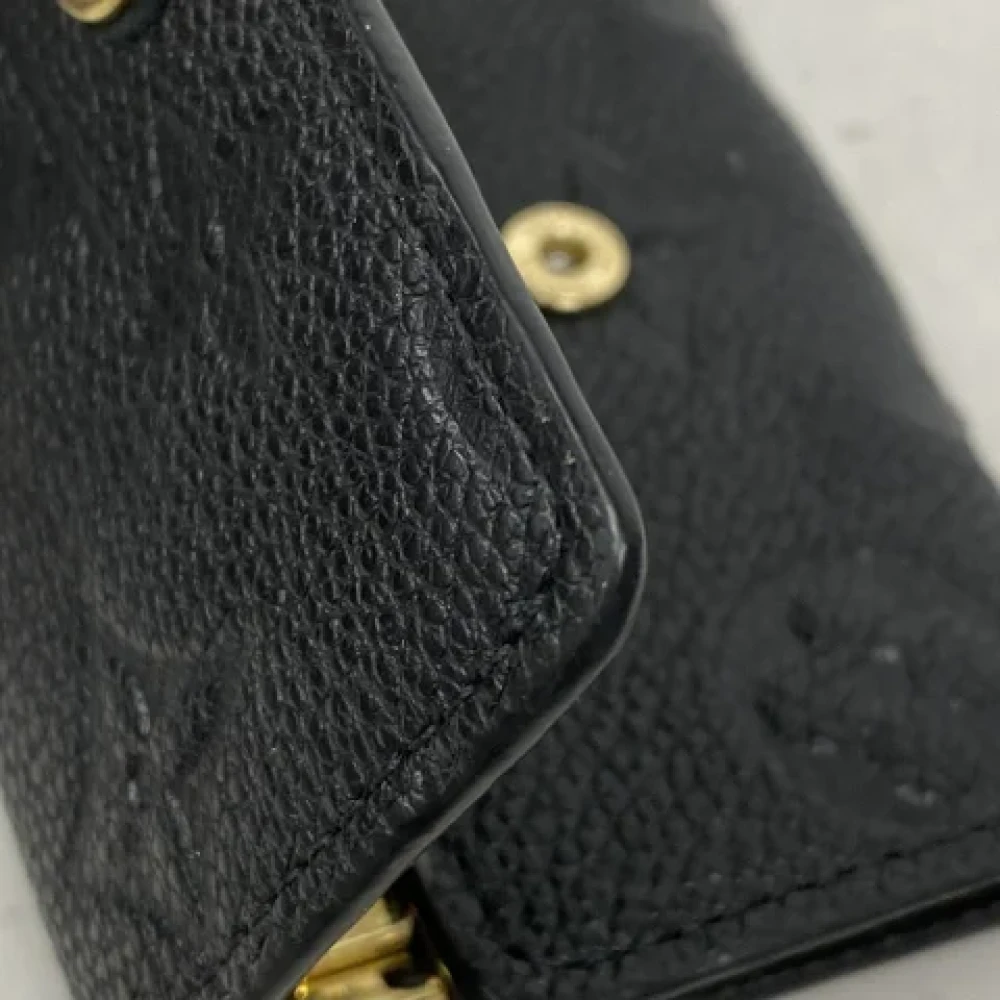 Louis Vuitton Vintage Pre-owned Fabric key-holders Black Unisex