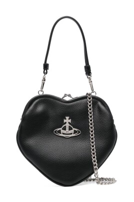 black-heart-motif-shoulder-bag