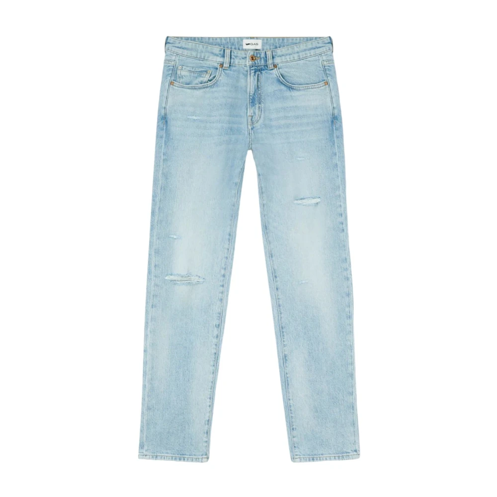 GAS Klassieke Straight Jeans Blue Heren
